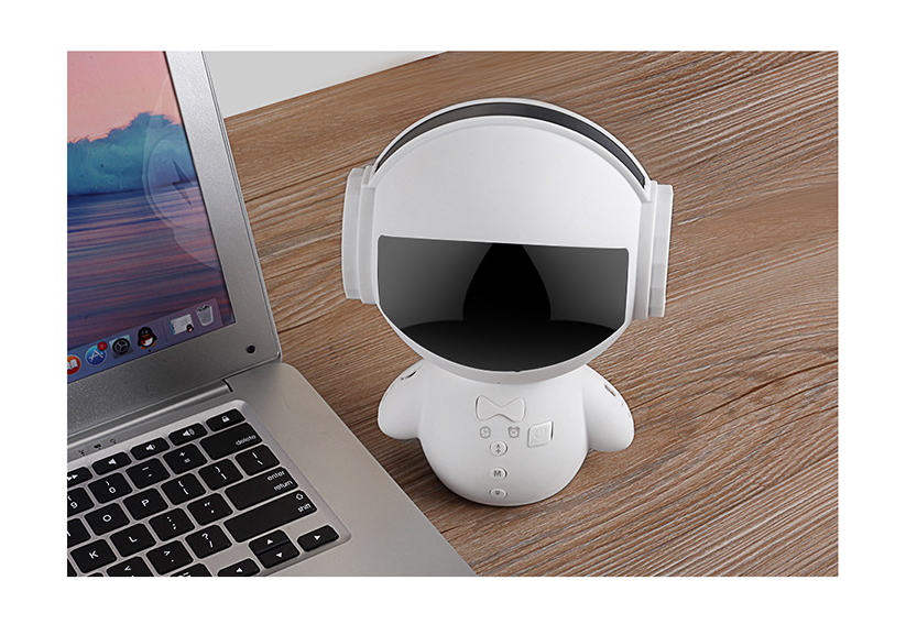 Speaker Robot Alarm Clock Mini Speaker