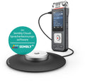 Philips DVT8115 Meeting-Recorder Diktiergerät mit 360°-Meeting Mikrofon und Sembly KI-basierten Cloud -Spracherkennung