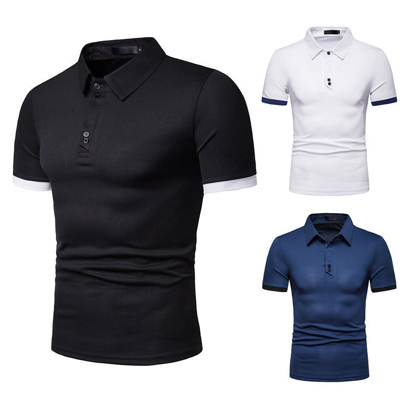 Men's Casual Loose-Fit Short Sleeve T-Shirt Summer