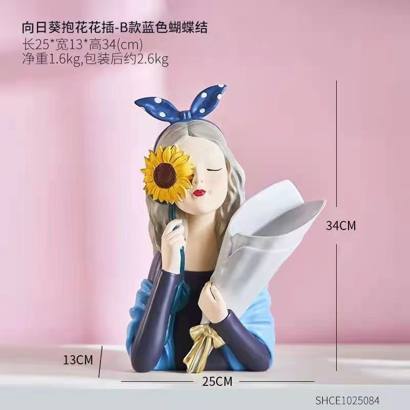 Nordic Style Creative Cartoon Decor for Living Room