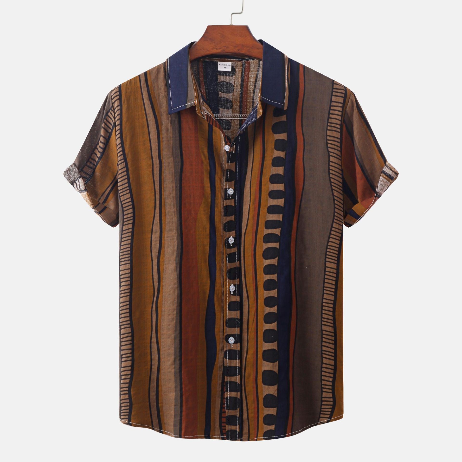 Men's Floral Short Sleeve Shirt - Summer 2022 Style
