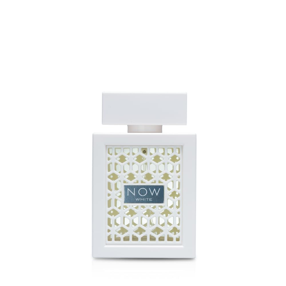 Lattafa Rave Now White Eau de Parfum Spray for Unisex 3.4 Ounce