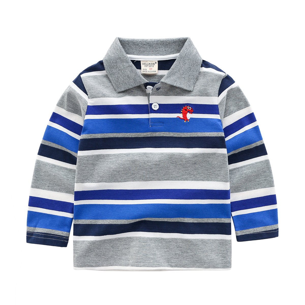 Boys Striped Long Sleeve T-Shirt