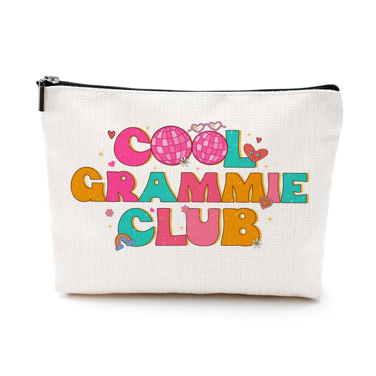 Funny Cool Gifts for Grammie Grammie Gifts Grandma Gifts from Granddaughter Mothers Day Birthday Cosmetic Bag Christmas Thank You Gifts Makeup Bag for Women Nana Friend Mom Mimi Nanny Grandmother