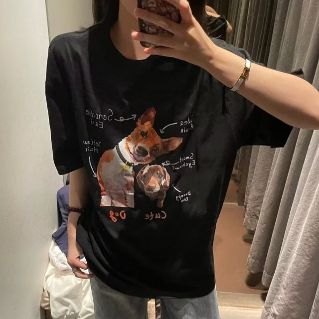 Oversized Graphic T-shirt for Women - Summer 2024 Design
