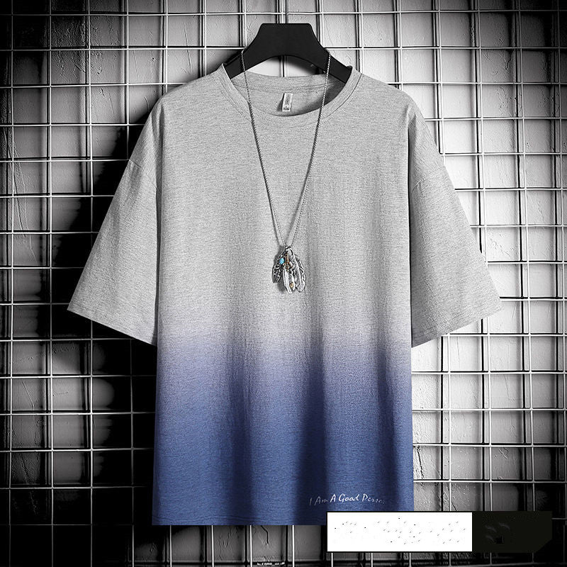 Men's Summer Loose Fit Short Sleeve T-Shirt 2020