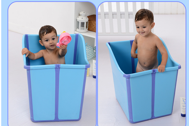 Large Foldable Baby Bath Tub for Kids