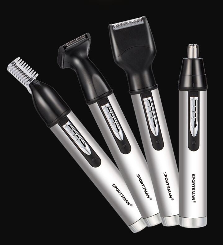 Electric Nose Hair Trimmer and Grooming Kit (4-in-1)