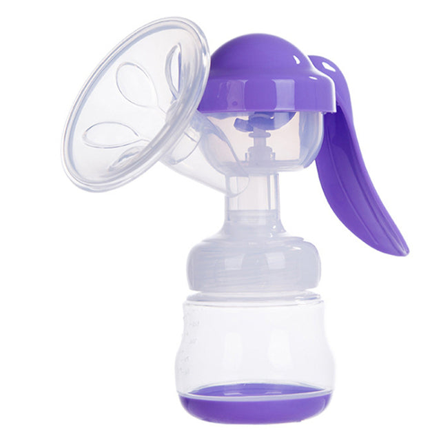 Adjustable Strength Manual Breast Pump with Silicone Pad