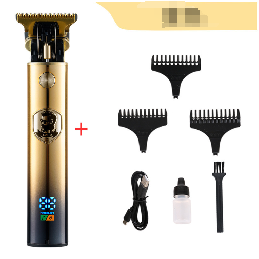 Cordless Men's Hair Trimmer with Zero Gap T Blade