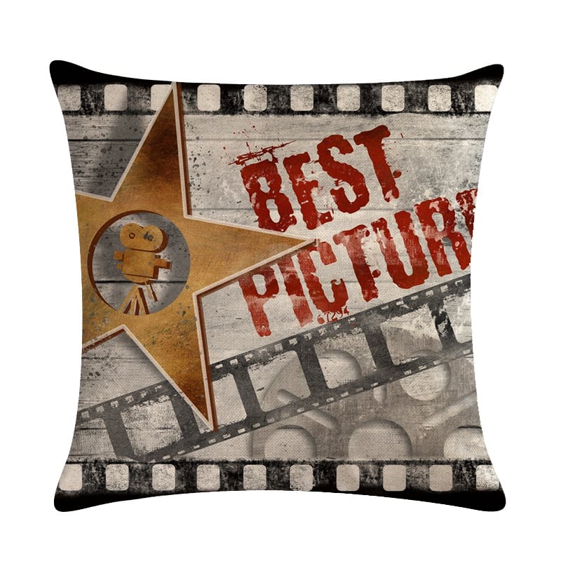 Retro Linen Sofa Pillow and Car Cushion Cover