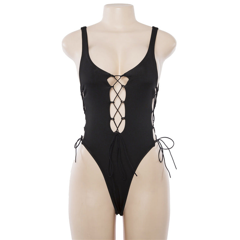 One-Piece Swimsuit and Women's Bikini Set