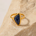 Bague pour femme avec motif triangle