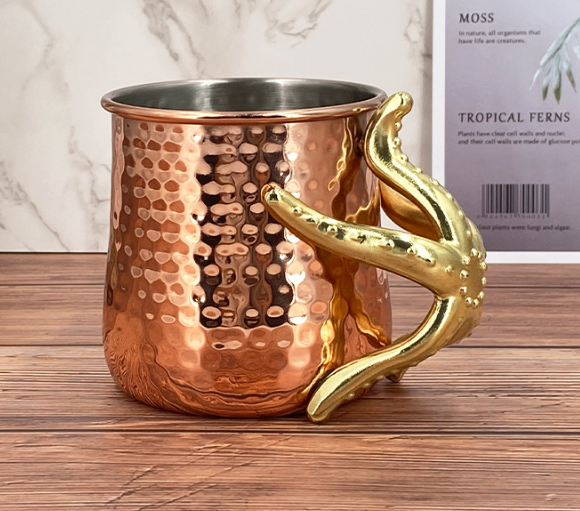 Stainless Steel Cocktail Metal Wine Glass Set