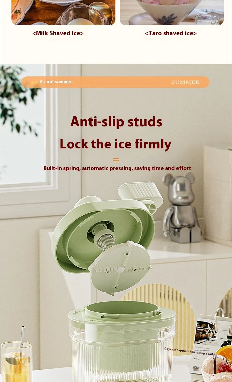 Manual Household Ice Crusher & Slush Maker