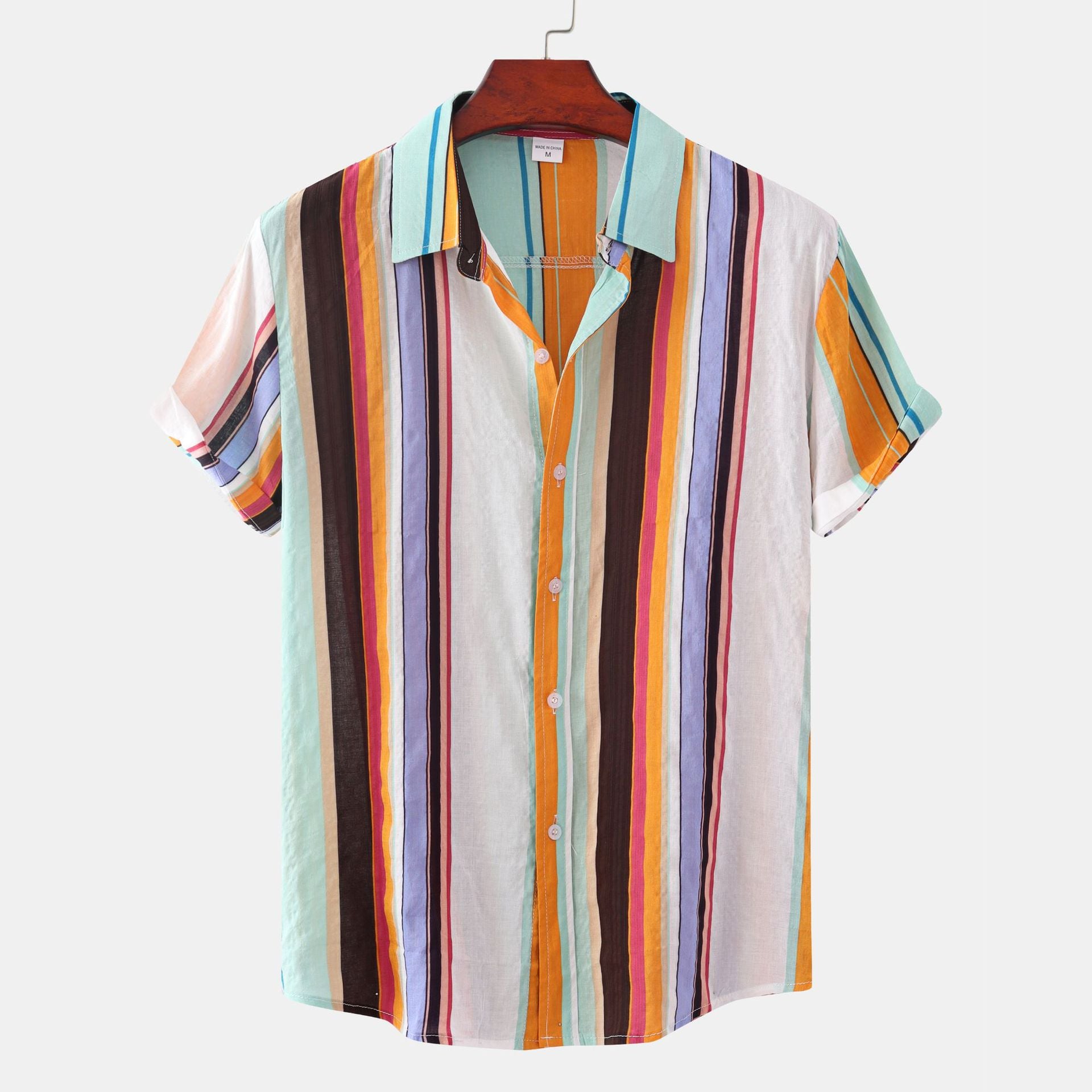 Men's Floral Short Sleeve Shirt - Summer 2022 Style