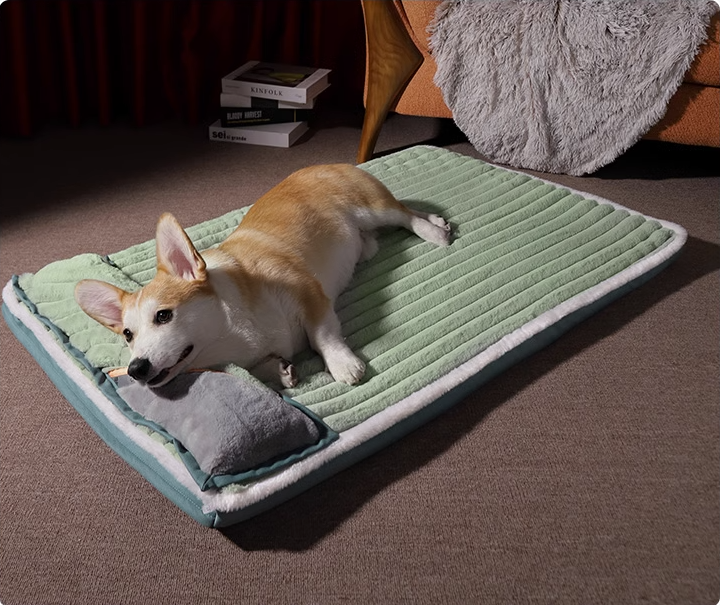 Winter Warm Dog and Cat Sleeping Mat Kennel Pillow