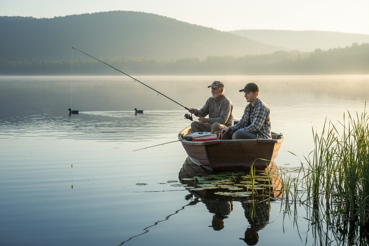 CMOOD Fishing Backpack with Rod Holders and 4 Tackle Boxes 40L Tackle Bag Waterproof Fishing Tackle Backpack Lightweight Tackle Box Backpack for Fishing Hiking Camping Fishing Gifts for Men
