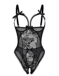 ADOME Lingerie for Women Sexy Teddy One Piece Lace Babydoll Bodysuit