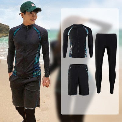 Quick-Dry Sunscreen Surfing Wetsuit Set for Couples