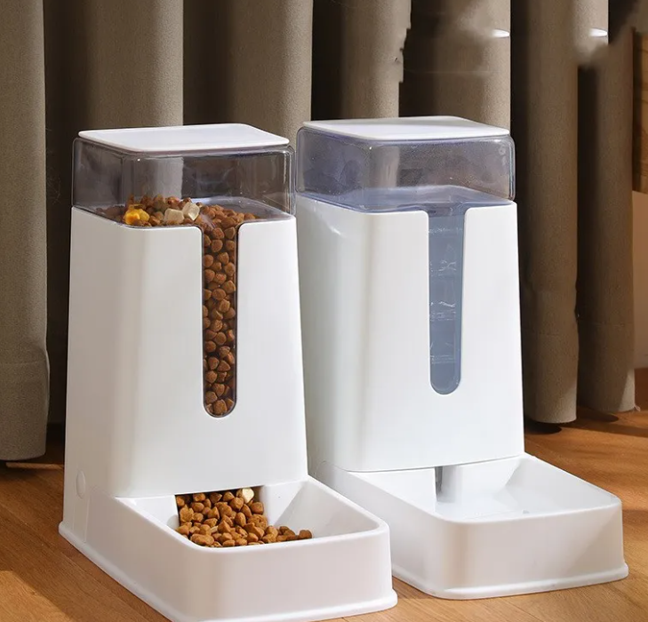 Pet Double Bowl Automatic Feeder