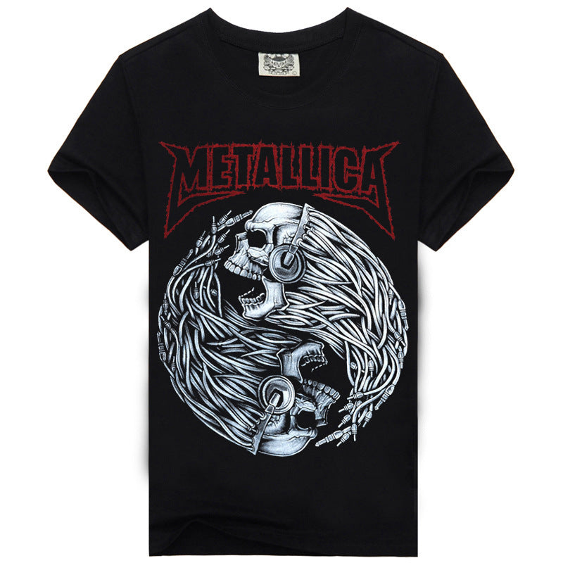 Trendy Men's Graphic T-Shirt with Letter Print