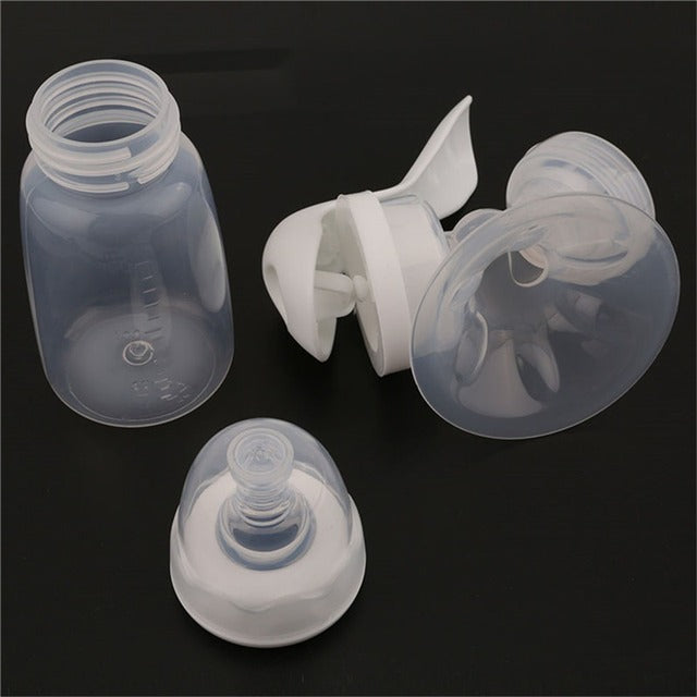Adjustable Strength Manual Breast Pump with Silicone Pad