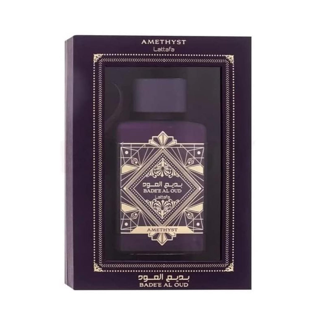 Lattafa Parfums Badee Al Oud Amethyst Eau de Parfum Unisexe Vaporisateur oz / 100 ml
