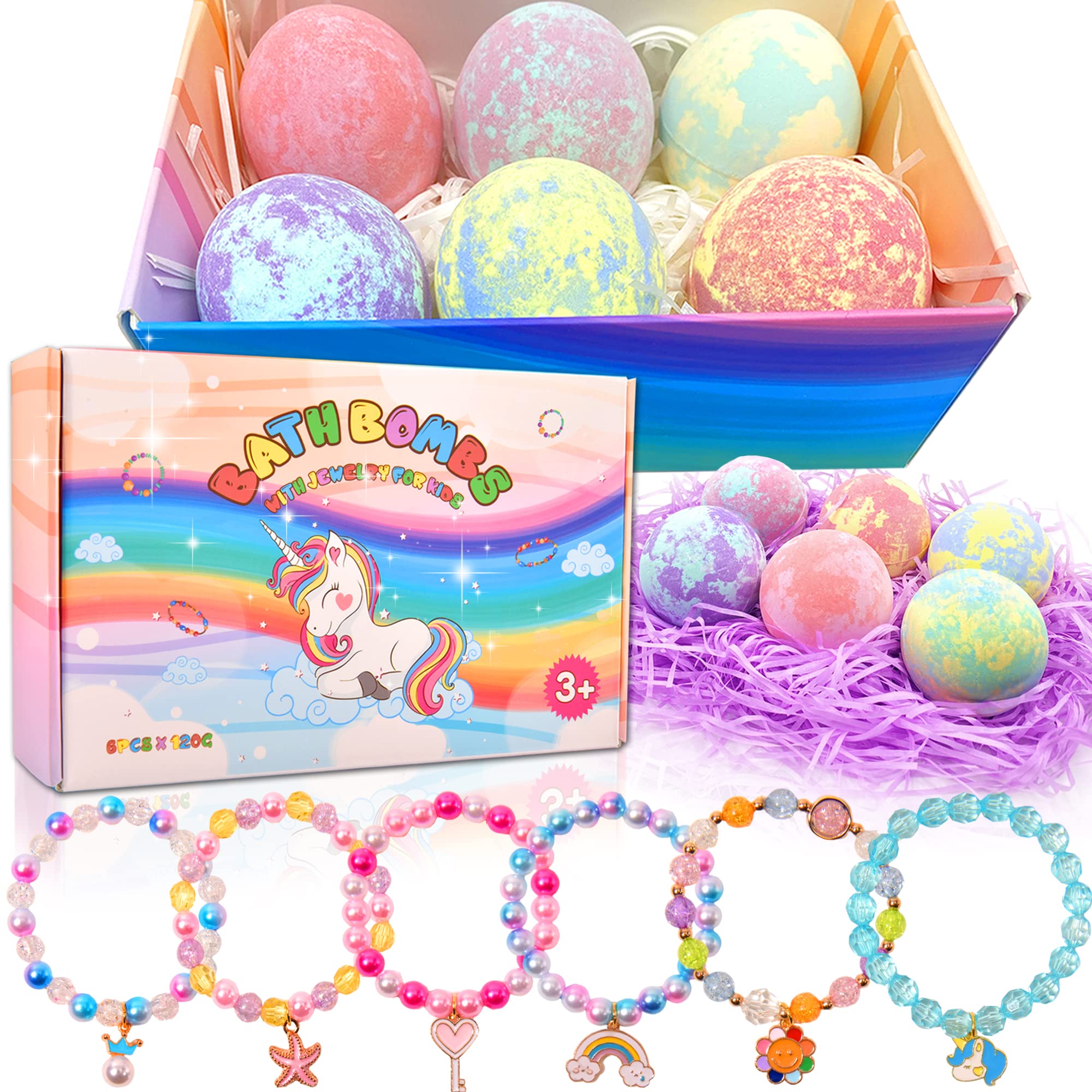 Bombes de bain surprise Licorne pour filles