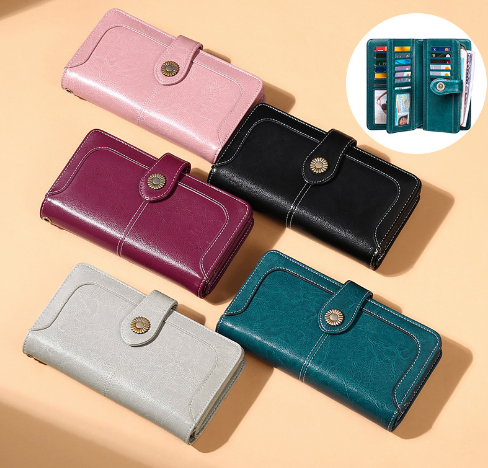 Ladies Long Clutch Wallet