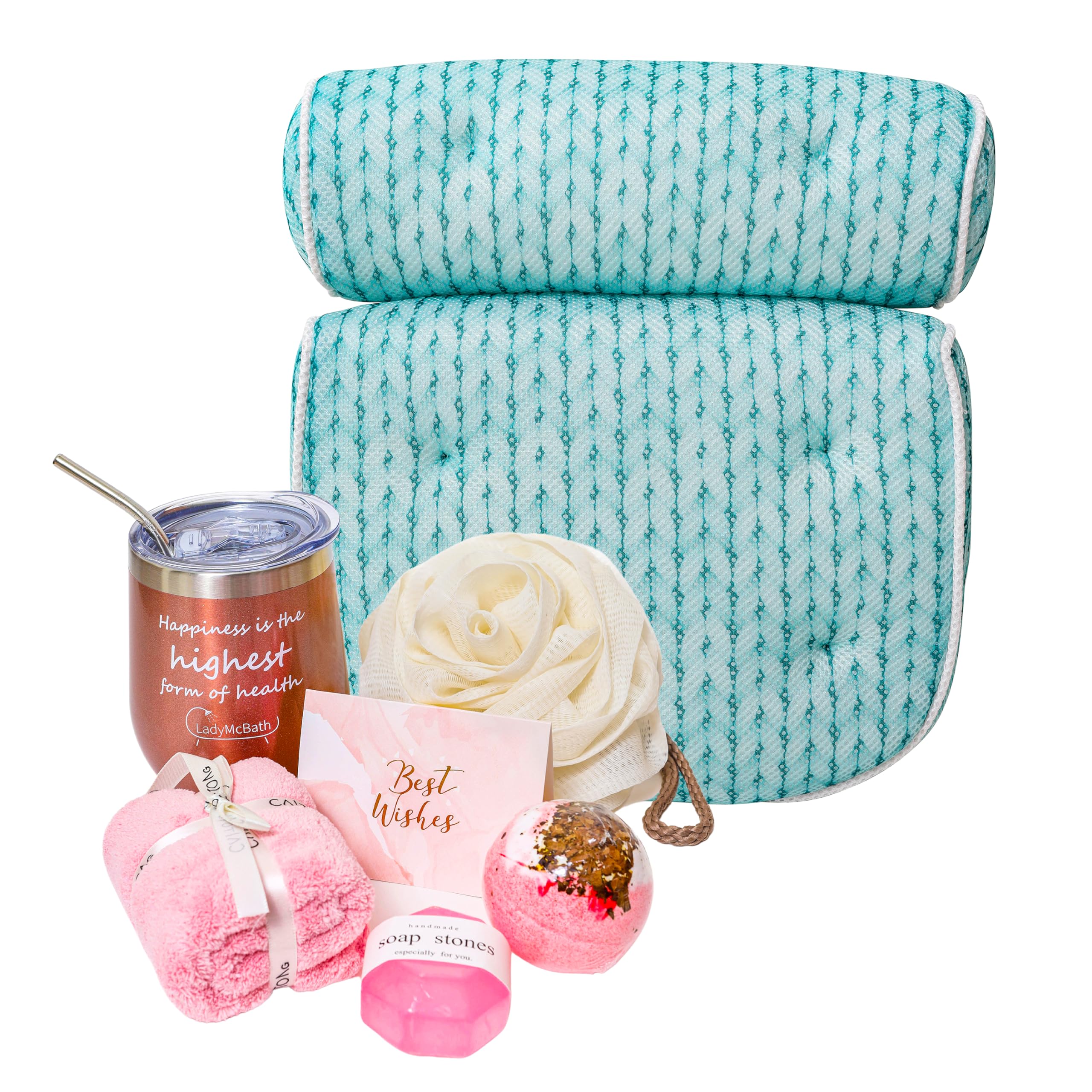 Lady McBath Luxury Spa Gift Basket for Women | Bath & Relaxation Set