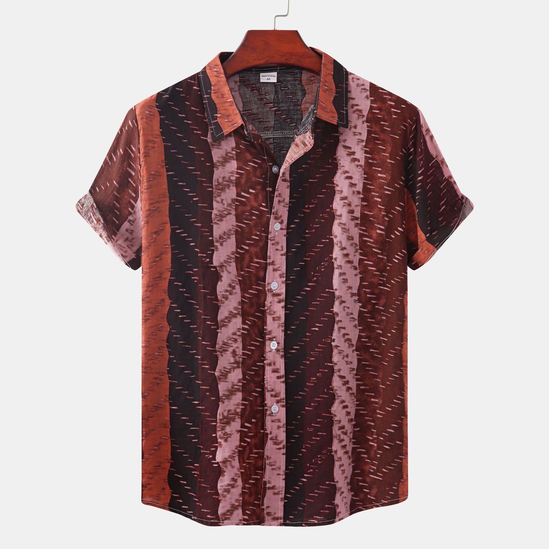 Men's Floral Short Sleeve Shirt - Summer 2022 Style