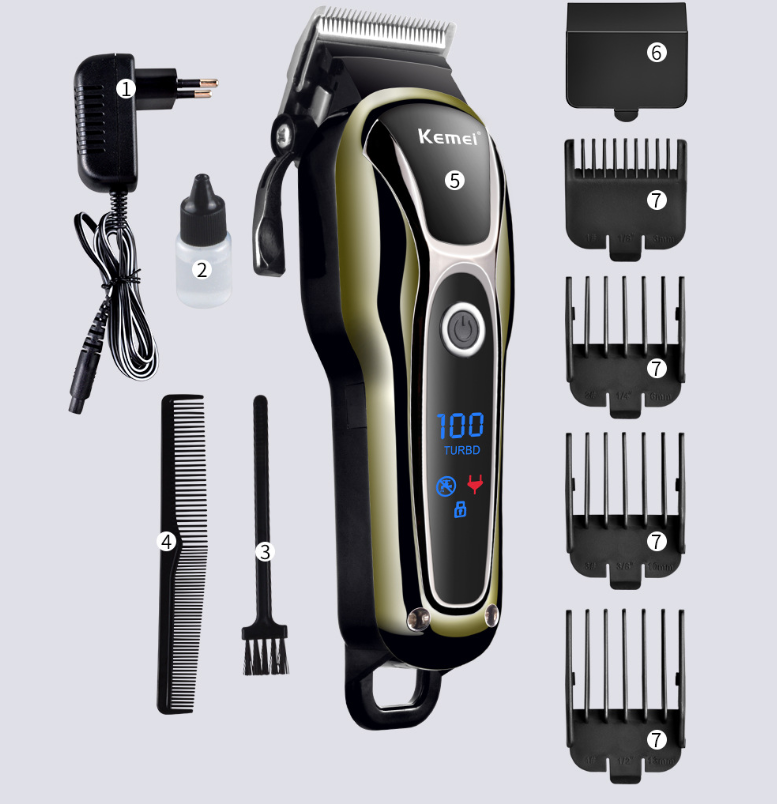 Hair Clipper, Electric Hair Trimmer for Salon Use