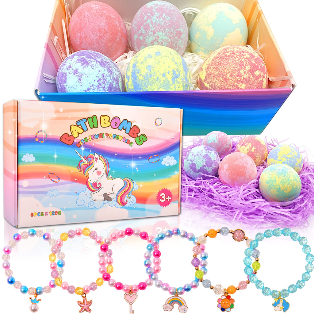 Bombes de bain surprise Licorne pour filles