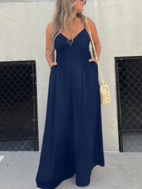 2023 Women's Strap Jumpsuit for Cross-Border E-commerce