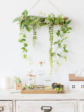 Artificial Green Plant Wall Decor for Nordic Living Room