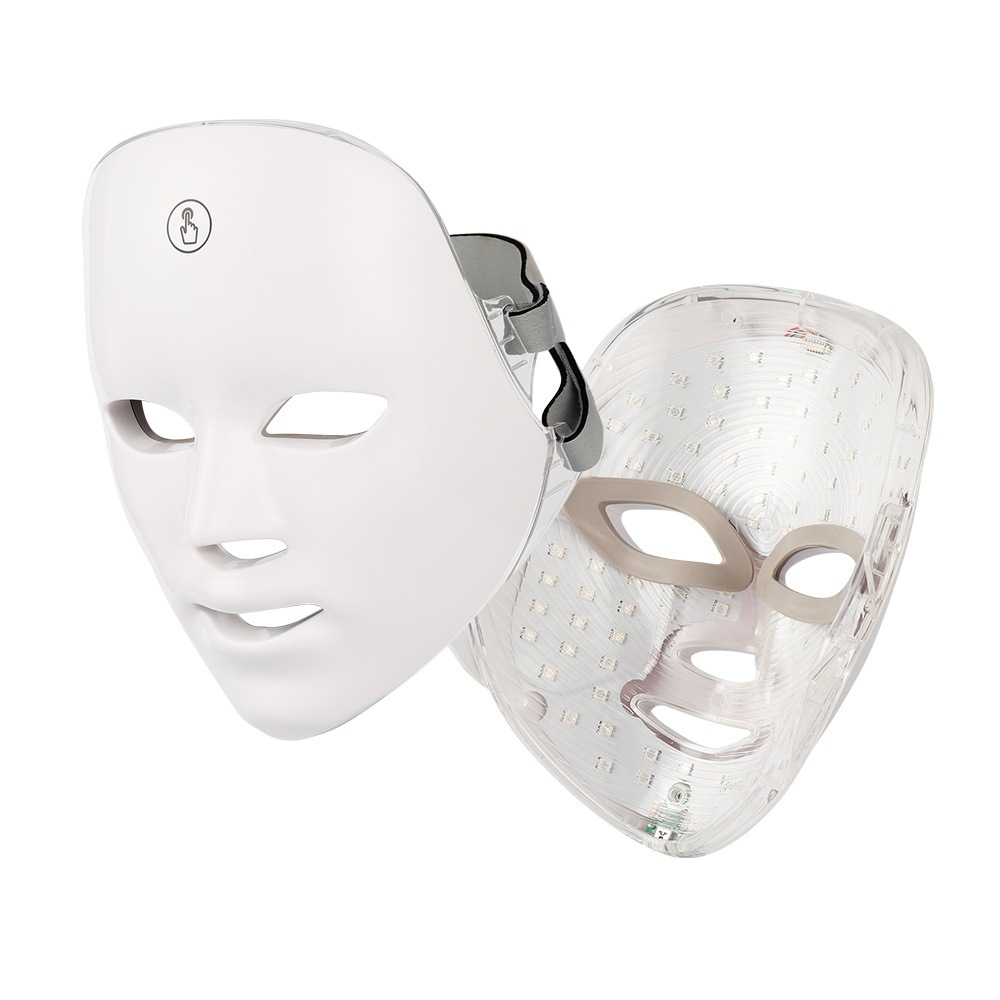 Masque facial de luminothérapie pour le rajeunissement de la peau
