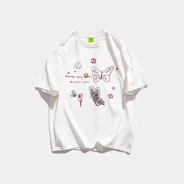Oversized Graphic T-shirt for Women - Summer 2024 Design