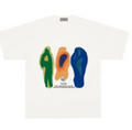 Oversized Cotton Graphic T-Shirt in Harajuku Style