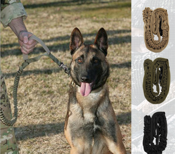 Tactical Dog Leash for Outdoor Training and Walking