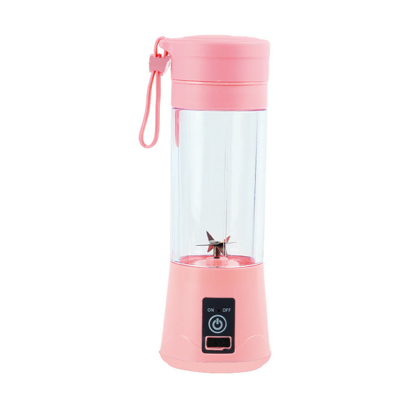 USB Rechargeable 380ml Portable Juicer Cup - Black