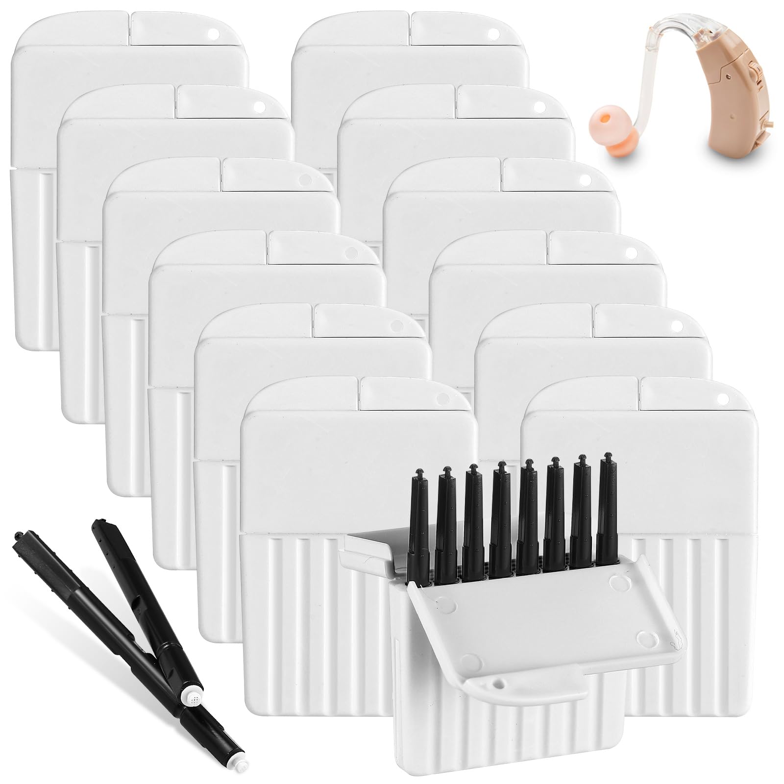 ClearHear 120pc Wax Guard Filters Kit for Hearing Aids