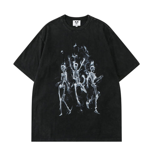 2023 Vintage Skull Graphic T-Shirt for Couples