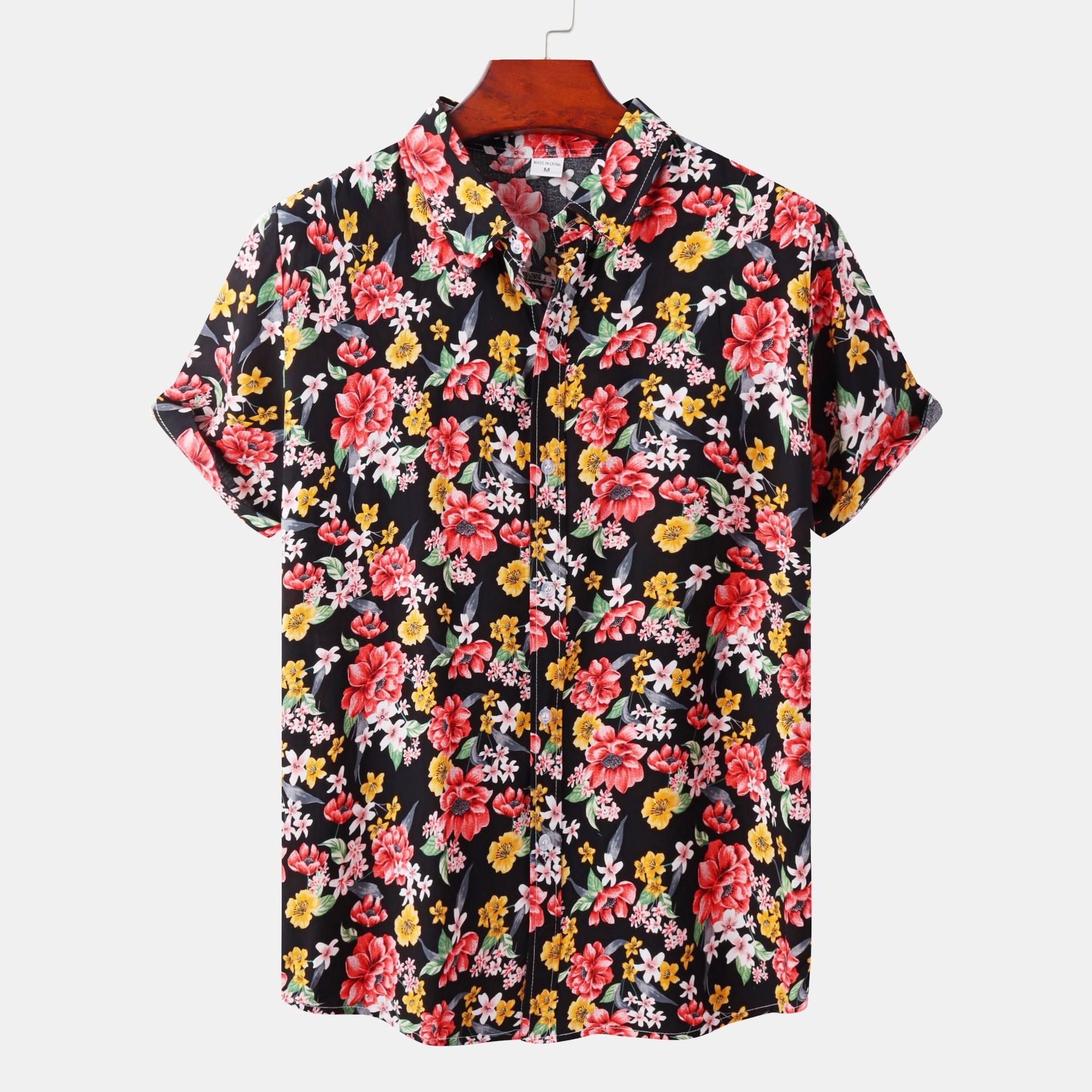 Men's Short Sleeve Floral Hawaiian Shirt 2022 Collection
