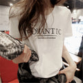 Summer Korean Style Loose Short Sleeve T-Shirt for Women