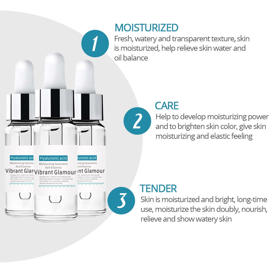 Hyaluronic Acid Serum for Hydration and Pore Tightening