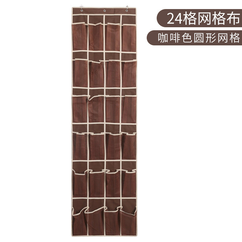 Wholesale 24-Grid Non-Woven Fabric Hanging Storage Bag