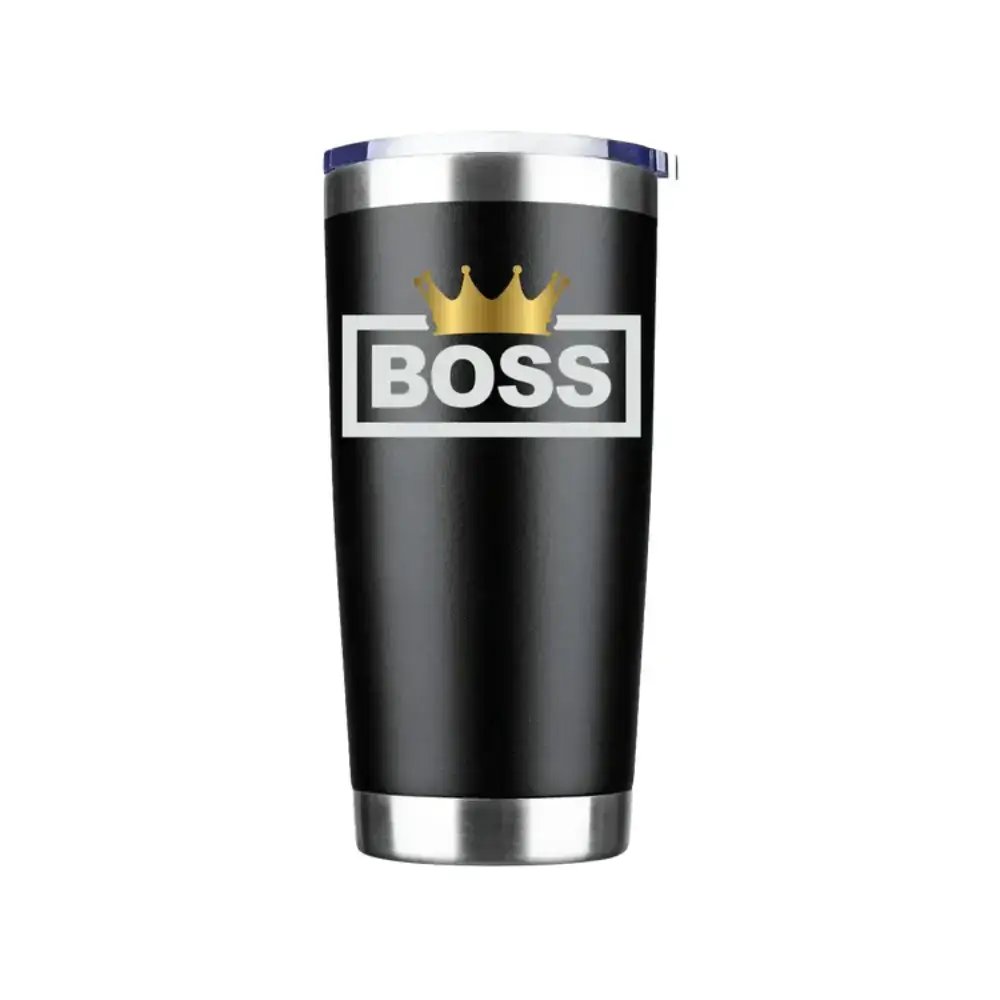 Boss Crown Gobelet Isotherme en Acier Inoxydable 20 oz