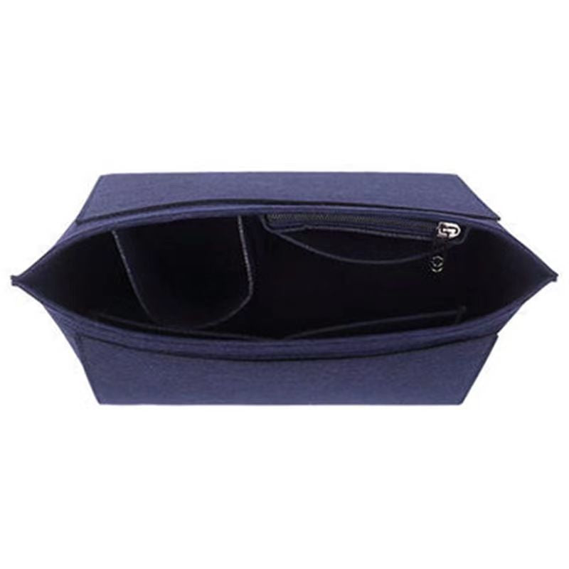 Multi-functional Felt Bag for Cosmetics Storage