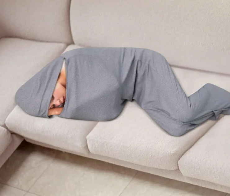 SleepPod : Couverture lestée portable